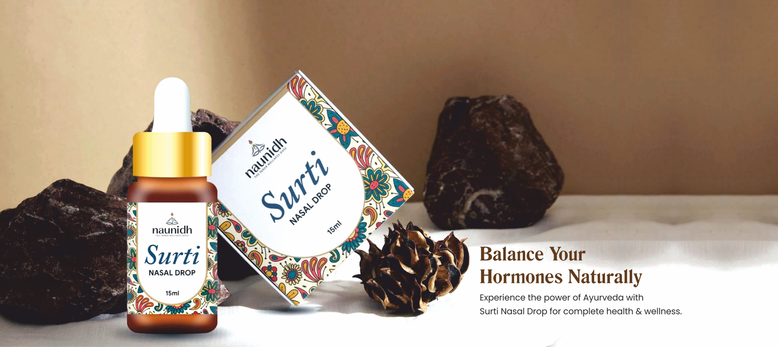 Ayurvedic Nasal Drops for Immunity & Hormonal Balance